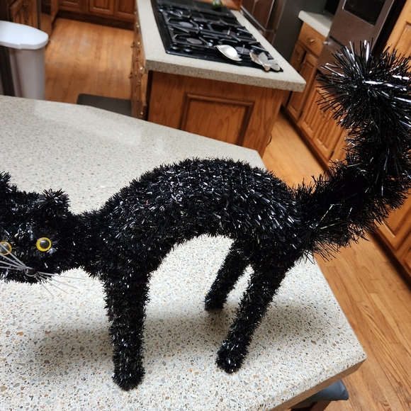 Black Cat Halloween Decoration - Picture 2 of 4